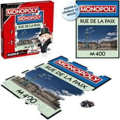 VERVELEY VÍTĚZNÉ FILMY Street of Peace Monopoly Puzzle 1000 dílků