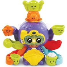 shumee VTECH BABY - Hračka do vany - Polo, My Funny Octopus