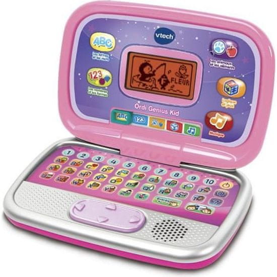 shumee VTECH - Ordi Genius Kid Rose - Interaktivní dětský počítač