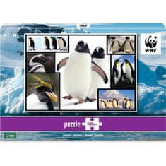 VERVELEY WWF Puzzle 1000 dílků Tučňáci