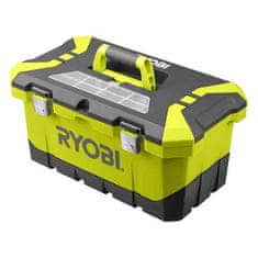 RYOBI Úhlová bruska RYOBI, 125 mm, 800 W, se sadou nástrojů a 6 kotouči