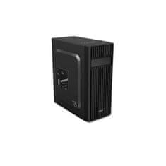 VERVELEY ZALMAN T6 Black, Skříň bez zdroje, Medium tower, formát ATX