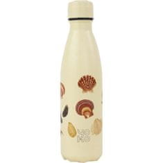 VERVELEY YOKO DESIGN Izolovaná láhev 500 ml s designem mušle
