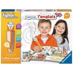 Ravensburger RAVENSBURGER, tiptoi, Kompletní sada interaktivní četby + učebnice angličtiny