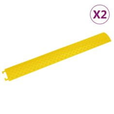 Vidaxl Kabelové mosty 2 ks 98,5 cm žluté