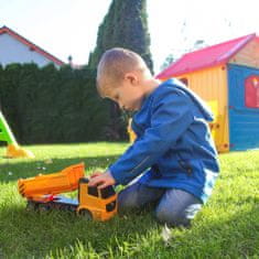 Rappa Auto Mercedes-Benz sklápěč žlutý s funkcí AIR PUMP