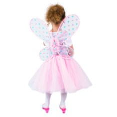 Rappa Dětský kostým tutu sukně růžová víla se svítícími křídly e-obal