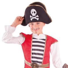 Rappa Dětský kostým pirát s kloboukem (M) e-obal