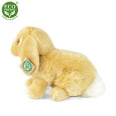 Rappa Plyšový králík hnědý 24 cm ECO-FRIENDLY