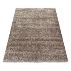 Ayyildiz Kusový koberec Brilliant Shaggy 4200 Taupe 80x250 cm