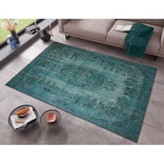 Hanse Home Kusový orientální koberec Chenille Rugs Q3 104742 Blue 200x290 cm