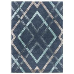 Flair Rugs Kusový koberec Architect Trellis Blue 120x170 cm