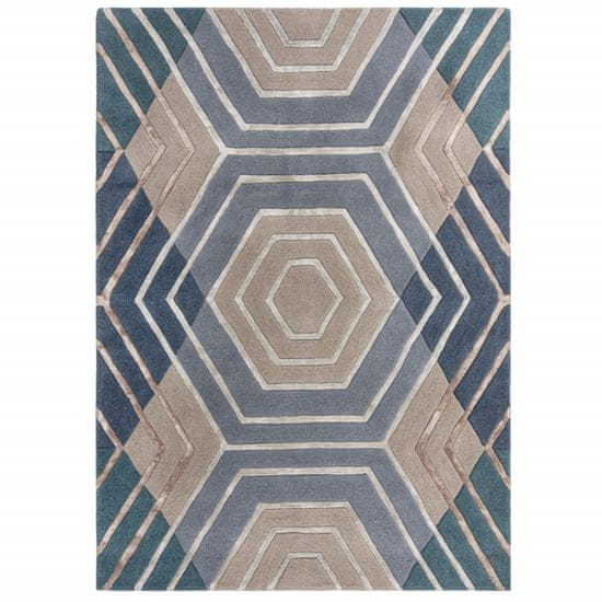 Flair Rugs Kusový koberec Architect Harlow Denim 120x170 cm