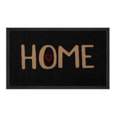 Hanse Home Protiskluzová rohožka Printy 103802 Anthracite Beige 45x75 cm