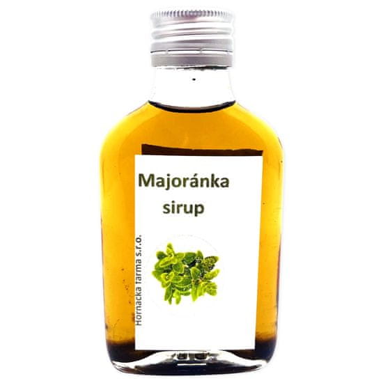 Horňácká farma Majoránkový sirup, 100 ml