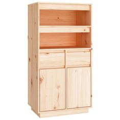 Vidaxl Skříň highboard 60 x 40 x 116,5 cm masivní borové dřevo