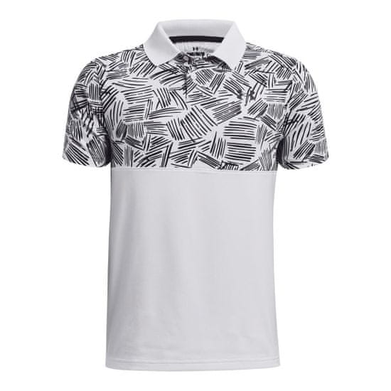 Under Armour Chlapecké polo tričko Under Armour Perf Palm Sketch Polo YXS