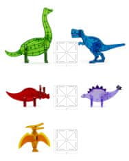 Valtech MagnaTiles rozšiřující set dinosauři 5 ks