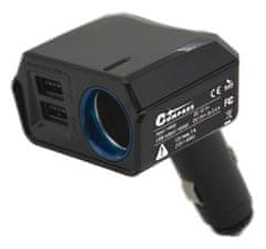 Compass Adaptér pevný 12V + 2x USB 2400mA SELECT