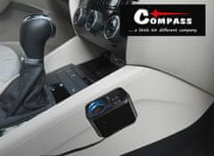 Compass Adaptér s kabelem 12V + 2x USB 2400mA SELECT