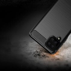 FORCELL Obal / kryt na Samsung Galaxy A12 černé - Carbon Case