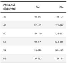 Fransa Modré dámské zkrácené kalhoty Fransa L