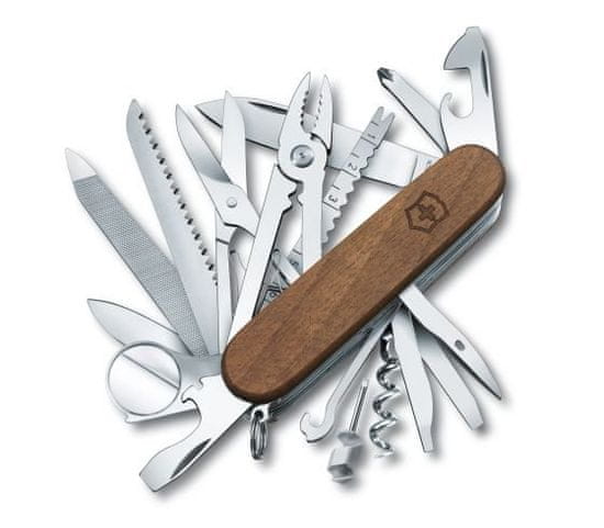 Victorinox Švýcarský Armádní Nůž Swisschamp 1.6791.63 Dřevo