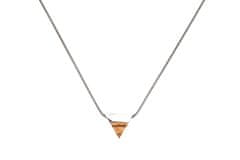 BeWooden Dámský náhrdelník Lini Necklace Triangle stříbrná One size