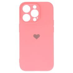 Vennus Kryt Vennus Heart Silicone pro Apple iPhone 12 Pro , design 1 , barva růžová