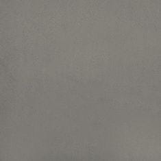 Vidaxl Taštičková matrace světle šedá 90 x 190 x 20 cm samet