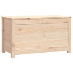 Greatstore Úložný box 80 x 40 x 45,5 cm masivní borové dřevo