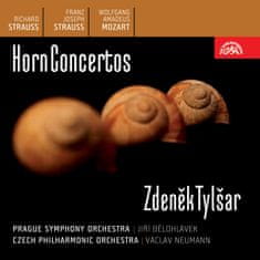 R. Strauss, F. J. Strauss & Mozart: Koncerty pro lesní roh a orchestr