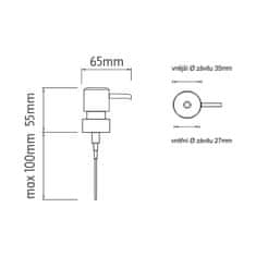 NIMCO Náhradní pumpička NIMCO 1028LA-26