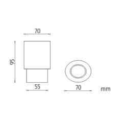 BPS-koupelny Sklenka na kartáčky - 1058C