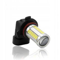 Rabel LED autožárovka HB4 33 smd 5630 DRL bílá s čočkou