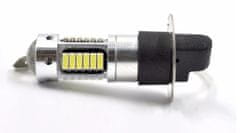 Rabel LED autožárovka H3 30 smd 4014 bílá s čočkou