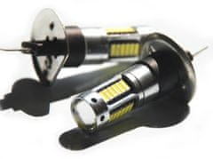 Rabel LED autožárovka H1 30 smd 4014 bílá s čočkou