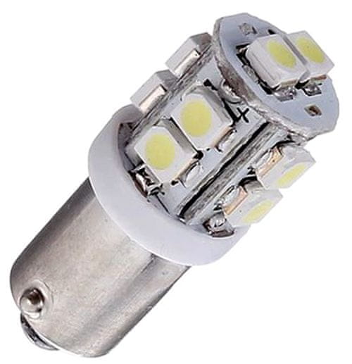 Rabel LED autožárovka BA9S T4W T5W 10 smd 12V bílá