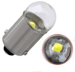 Rabel LED autožárovka BA9S T4W T5W mini 1 smd 3030 12V transparentní