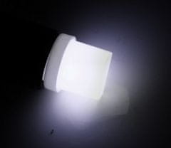 Rabel LED autožárovka T10 W5W 1.5W 3D cob mlečná