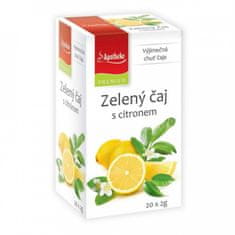 Mediate Apotheke PREMIER Zelený čaj s citrónem20x2g