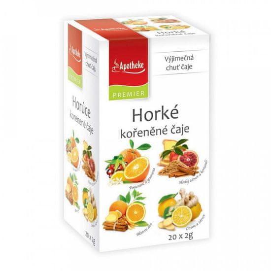 Mediate Apotheke PREMIER Horké kořeněné čaje