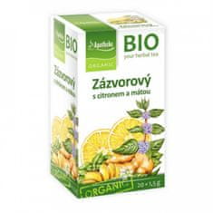 Mediate Apotheke čaj BIO Zázvor citr.a mát.2x1.5