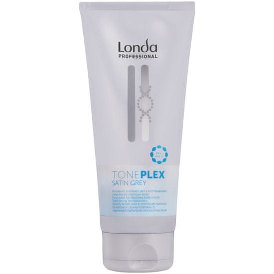 Londa TonePlex Satin Grey Mask - maska osvěžující barvu vlasů mezi barvami, neutralizuje žluté tóny, 200 ml