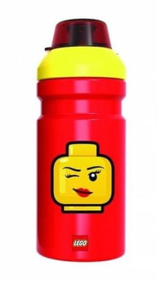 LEGO Láhev ICONIC Girl - žlutá/červená