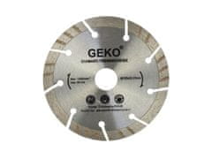 GEKO Kotouč diamantový řezný turbo-segmentový, 125x10x22mm