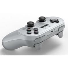 8BitDo Bezdrátový ovladač Bluetooth, 8bitDo Pro2 Grey Edition, Switch, PC, Android, Raspberry Pi