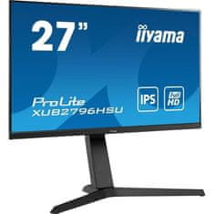 iiyama Herní obrazovka, IIYAMA Ultra Thin, 27 FHD, IPS panel, 1 ms, 75 Hz, HDMI / DisplayPort, AMD FreeSync