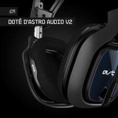 ASTRO Herní náhlavní souprava ASTRO A40 TR + MixAmp Pro 939-001661 Jack 3,5 mm, drátová sluchátka do uší USB, černá/modrá