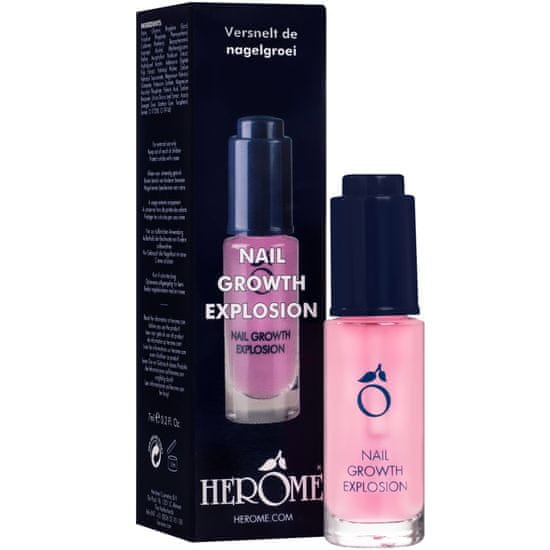 Herome Nail Growth Explosion - gelové sérum na poškozené nehty, stimuluje růst, 7 ml